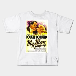 my man godfrey Kids T-Shirt